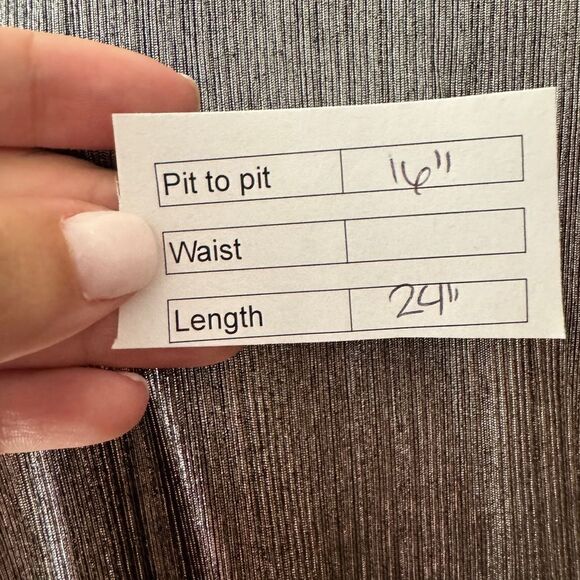 Rebecca Minkoff Mary Metallic Wrap Top - Picture 8 of 8